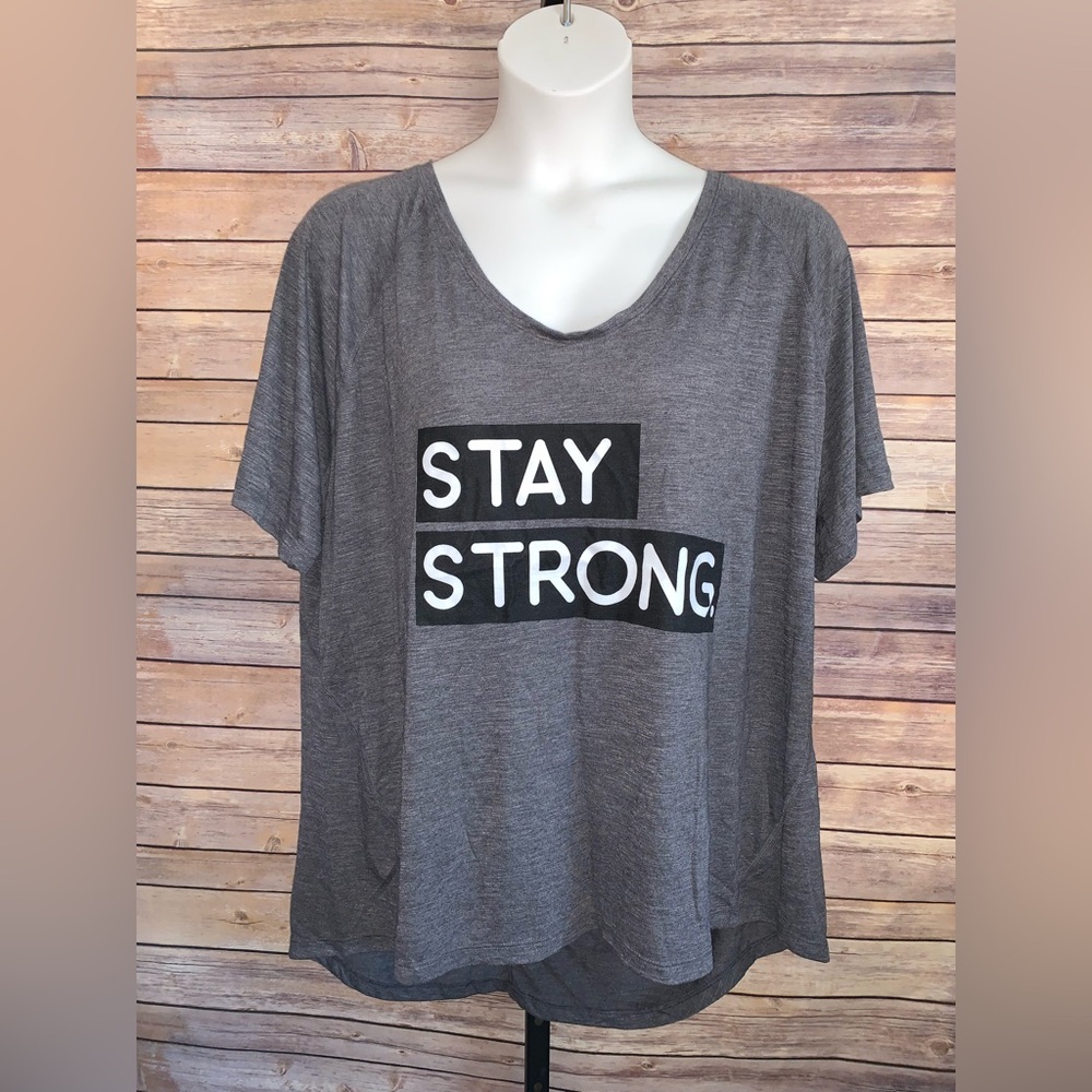 Terra & Sky Dark Gray Top